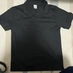 黒 半袖 ポロシャツ