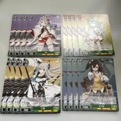 ヴァイスシュヴァルツ まとめ売り　アズールレーン　8