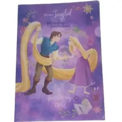 ディズニー ラプンツェル クリアファイル 未使用