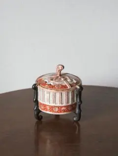 伊万里焼　三足香炉　江戸〜明治期　色絵　香道具　茶道具　Q2878 伊万里焼 三足香炉 江戸〜明治期 色絵 香道具 茶道具 Q2878 - メルカリ