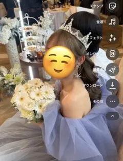 brideme ブライドミー　 クラウン　ブライドアクセサリーのサムネイル