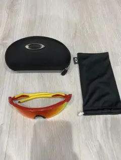 OAKLEY GOLF ゴルフ サングラス イエロー オレンジミラーレンズ - メルカリ
