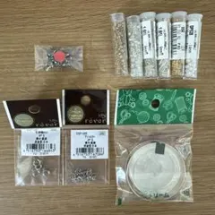 ハンドメイド アクセサリーパーツ ビーズ セット 묶음 판매