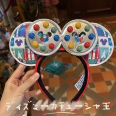 香港ディズニー　九龍城砦风　ミッキーマウス　レトロカチューシャ