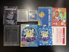 一般発売仕様 ポケットモンスター 青 ゲームボーイ ソフト 箱 説明書付き