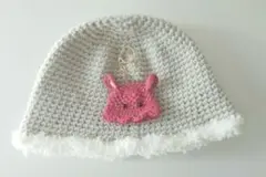 メンダコ 帽子 クロシェハット 3way ふわもこ ハンドメイド