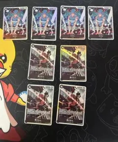 ワンピースカード ヤマトSR4枚 錦えもん SR4枚 決戦の刻のサムネイル