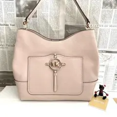 ★新品 牛革 MICHAEL KORS マイケルコース トートバッグ ピンク