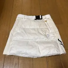 ニューバランス ゴルフ ホワイト キルティング ミニスカート - メルカリ