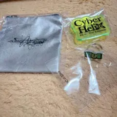 与那嶺瑠唯リング　ポーチ　cyberhelix THERAMPAGE