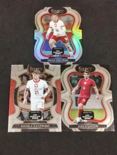 ジエリンスキ シルバー ザレフスキ ポーランド代表 Panini Select
