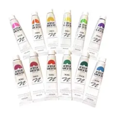 12色 NICKER ACRYLIC GOUACHE アクリルガッシュ