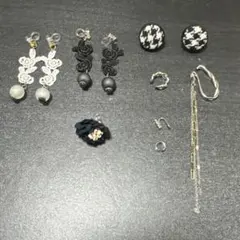 イヤリング+イヤーカフ+トラカフ セット