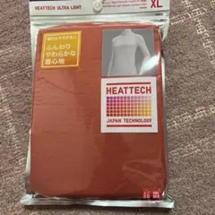 UNIQLO ユニクロ　ヒートテック ウルトラライト　タートルネック　長袖　赤色