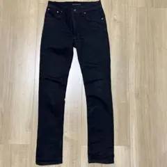 【美品】NudieJeans THINFIN ブラック W31L32 ストレッチ