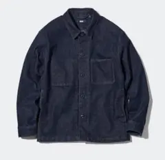 UNIQLO　メンズ　デニムワークジャケット　ブルー
