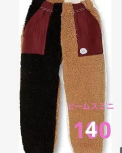 [ルック バイ ビームス ミニ] ボアフリース カジュアルパンツ キッズ　140