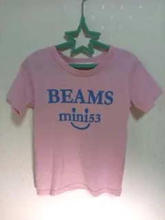 ビームス ミニ 半袖 ロゴTシャツ 110