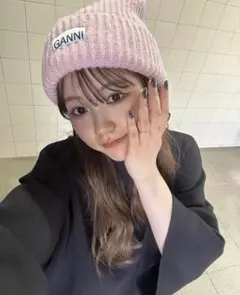 2026年最新】GANNI カラー：ピンク系 ニット帽・ビーニーの人気