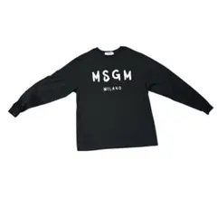 MSGM ロゴプリントカットソー