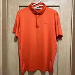 PG ゴルフウェア 半袖ポロシャツ オレンジ