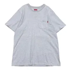 ★限定出品★ SUPREME TEE SHIRT 半袖Tシャツ グレー 灰色 L