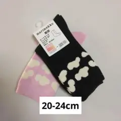 【新品未使用】ユニクロ　マリメッコ　ヒートテックソックス２P　20-24cm
