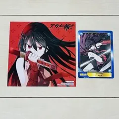 アカメが斬る! 特典 イラストカード ポストカード - メルカリ