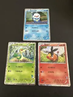 HS ツタージャ・ミジュマル・ポカブ　キラ