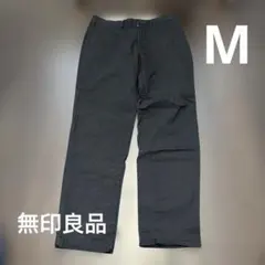 無印良品 MUJI ストレートデニムパンツ M 黒
