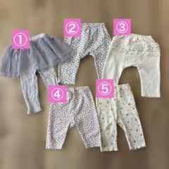 80サイズ ベビー パンツ まとめ売り 保育園着 バースデイ 他