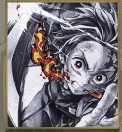 鬼滅の刃 WEBSHOPくじ アクリル色紙 竈門炭治郎