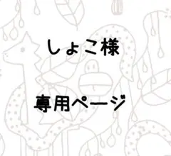 ☆しょこ様　専用ページ☆