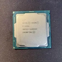 IntelXeonE-2234 3.60GHzSRFAX CPU サーバー取外品 - メルカリ