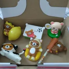 マック 過去ハッピーセット おもちゃ リラックマ6点セット ②