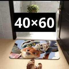 新品 ズートピアマット 40×60 Zootopiaのサムネイル