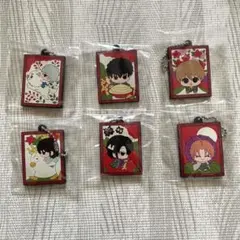 銀魂 花札 ラバーストラップ コンプセット