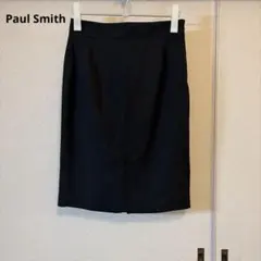 Paul Smith シンプル ブラック タイトスカート オフィス 就活 日本製のサムネイル
