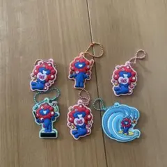 EXPO2025 ミャクミャク ぷっくりラバマス ビスケット 6点セット