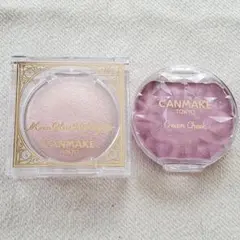 キャンメイク　ハイライター　クリームチーク