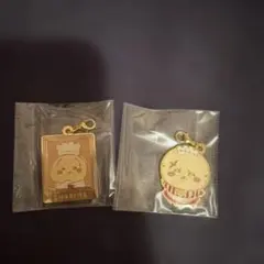 ちいかわレストラン メタルチャーム 2点セット うさぎ ラッコ