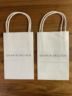 DEAN & DELUCA ショップ紙袋　2枚セット