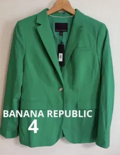 BANANA REPUBLIC グリーン　テーラードジャケットのサムネイル