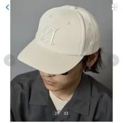 アダムエロペ　logan 5PANEL Cap 帽子　キナリのサムネイル
