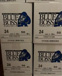 カモ井マスキングテープブルーボス30㎜4箱 - メルカリ