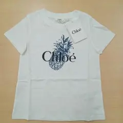 Chloe Kids 半袖 TシャツC20652 ロゴT ベルベット 12A - メルカリ