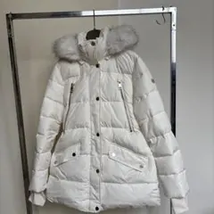 MICHAEL KORS ベルテッドフォーファーキルティング パファージャケット