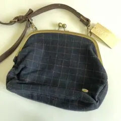 がま口 ショルダーバッグ