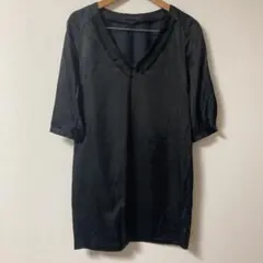 アメリカンラグシー　フリルトップス　ブラック