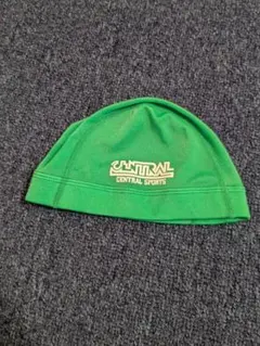 セントラルスポーツ　 水泳帽 緑 Lサイズ